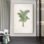 vintage palm poster