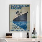 vintage liner poster