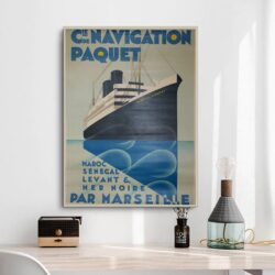 vintage liner poster