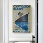 vintage liner poster