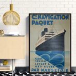 vintage liner poster