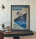 vintage liner poster