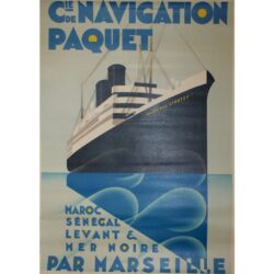 vintage liner poster