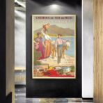 vintage basque country poster