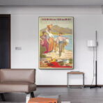 vintage basque country poster