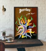 poster perrier villemot