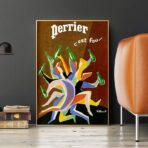 poster perrier villemot