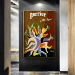 poster perrier villemot