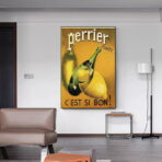 vintage perrier poster 1