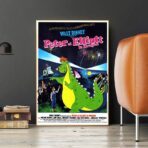poster peter and elliott the dragon