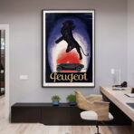 vintage peugeot poster