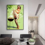 pin up poster year 50