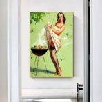 pin up poster year 50