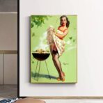 pin up poster year 50