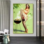 pin up poster year 50