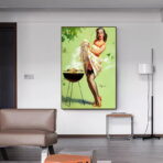 pin up poster year 50