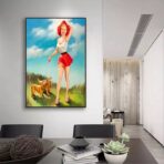 pin up poster year 60