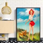 pin up poster year 60