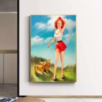 pin up poster year 60