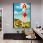 pin up poster year 60