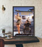 pin up aviation poster
