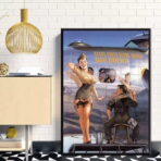 pin up aviation poster