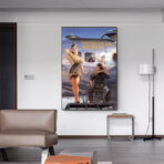pin up aviation poster