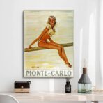 vintage pin up poster