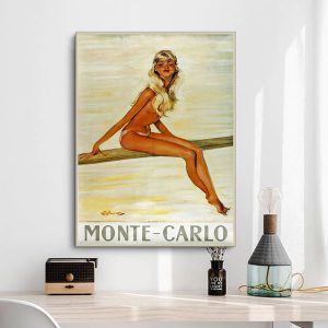 vintage pin up poster