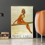 vintage pin up poster