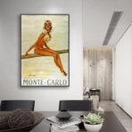 vintage pin up poster