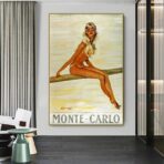 vintage pin up poster