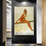 vintage pin up poster