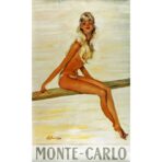 vintage pin up poster
