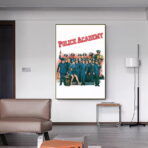 police academy poster