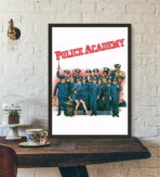 police academy poster