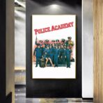 police academy poster