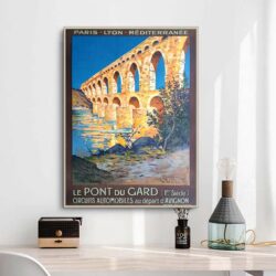 poster pont du gard
