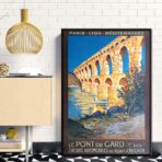 poster pont du gard