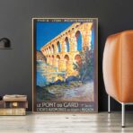 poster pont du gard