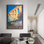 poster pont du gard