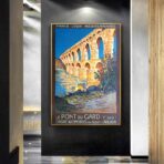 poster pont du gard