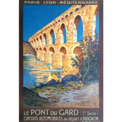 poster pont du gard