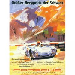 vintage porsche poster 1
