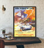 vintage porsche poster 1