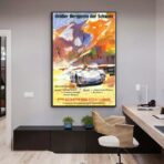 vintage porsche poster 1