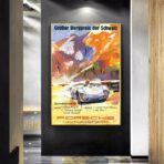 vintage porsche poster 1