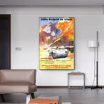 vintage porsche poster 1