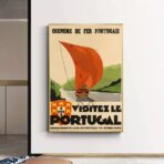 vintage portugal poster