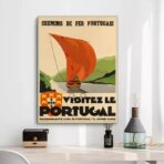 vintage portugal poster